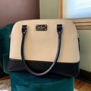 Kate Spade Tan and Black Purse